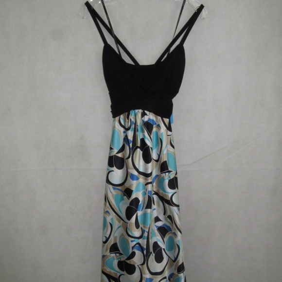 Intrigue Strap Dress size L Stretch Sleeveless New - Picture 4 of 7